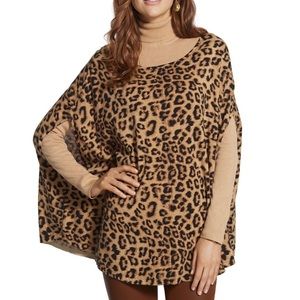 Chico’s animal Chianti cape